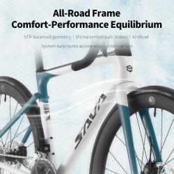 Rower szosowy SAVA Hawkeye SLR7 Carbon - hydrauliczne hamulce tarczowe Shimano 105 Di2...