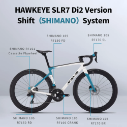 SAVA Hawkeye SLR7 Carbon Fiber Racefiets - Prestaties & Snelheid