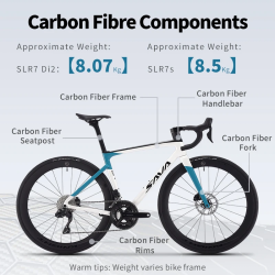 SAVA Hawkeye SLR7 Carbon Fiber Racefiets - Prestaties & Snelheid
