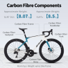 SAVA Hawkeye SLR7 Carbon Fiber Racefiets - Prestaties & Snelheid