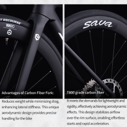 SAVA A7L Carbon Racefiets: Snelheid & Prestaties