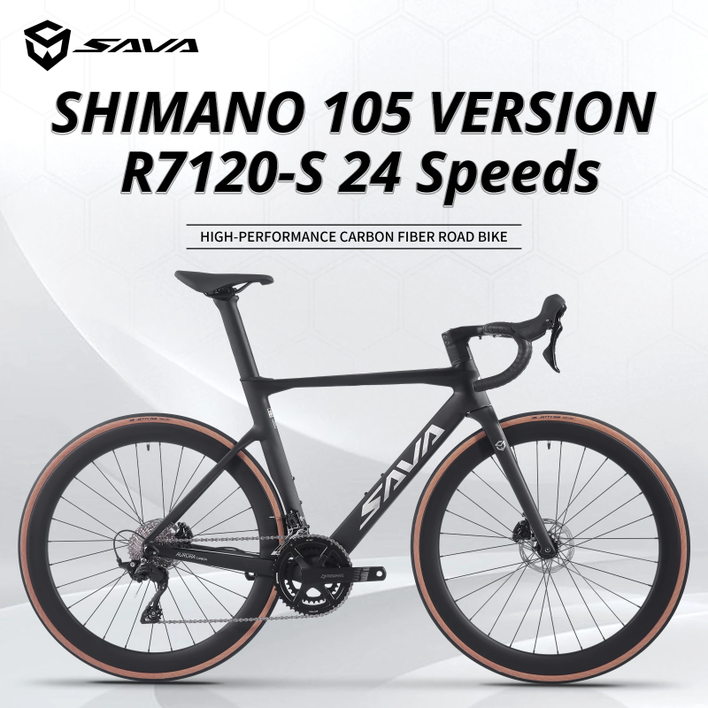 SAVA Racing Road Bike: Carbon Fiber & Shimano Drivetrain