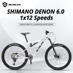 SAVA Full Suspension MTB: จักรยานดาวน์ฮิลล์และเทรลคาร์บอนไฟเบอร์