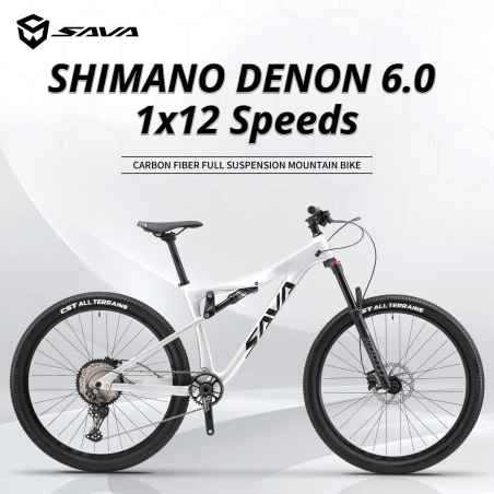 SAVA Full Suspension MTB: Downhill- en trailfiets van koolstofvezel
