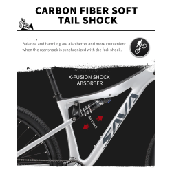 SAVA Full Suspension MTB: Downhill- en trailfiets van koolstofvezel