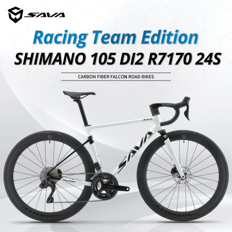 SAVA C7 Carbon Fiber Racefiets: Hoge Prestaties & Stijl