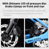 SAVA C7 Carbon Fiber Racefiets: Hoge Prestaties & Stijl