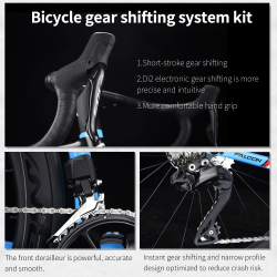 SAVA C7 Carbon Fiber Racefiets: Hoge Prestaties & Stijl