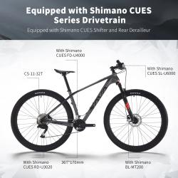 Carbonfaser-Renn-Mountainbike: DECKing Performance