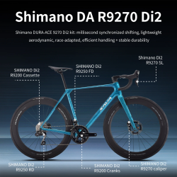 AeroX SLR9 Carbon Fiber Racefiets - SAVA 700C