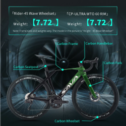 SAVA SLR8 C60 Carbon Road Bike: Ultegra Di2 Speed & Performance