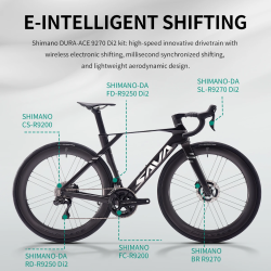 SAVA SLR9 U60 Carbon Racefiets - Hoogwaardige Endurance Fiets