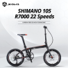 SAVA Folding Commuter Bike | Carbon Fiber, Shimano Z1