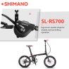 SAVA Folding Commuter Bike | Carbon Fiber, Shimano Z1