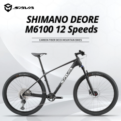 SAVA Carbon MTB: Rennbereit mit Shimano Deore & 12-Gang