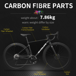 SAVA 105 Di2: Leichtes Vollcarbon-Rennrad
