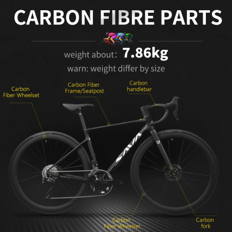 SAVA 105 Di2: Leichtes Vollcarbon-Rennrad