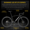 SAVA 105 Di2: Leichtes Vollcarbon-Rennrad