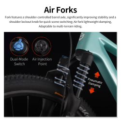 SAVA New Lantop 612 Carbon Fiber MTB - ประสิทธิภาพอันทรงพลัง