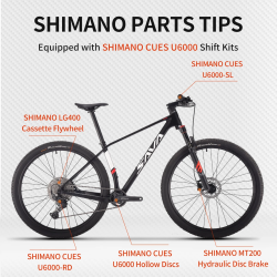 SAVA New Lantop 610/611 Carbon MTB - ประสิทธิภาพน้ำหนักเบาพิเศษ