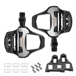 บันไดจักรยานเสือหมอบแบบไม่มีคลิป: เข้ากันได้กับ Shimano และ KEO