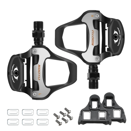 Klikpedalen voor racefietsen: compatibel met Shimano en KEO