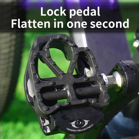 Racefiets pedaaladapters: ombouwen naar flats met slot