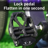 Racefiets pedaaladapters: ombouwen naar flats met slot