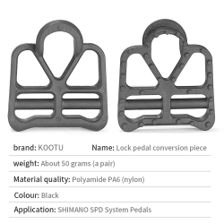 Racefiets pedaaladapters: ombouwen naar flats met slot