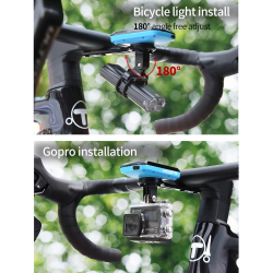 KOOTU Racefiets Snelheidsmeterhouder: Geïntegreerd Stuur & GPS
