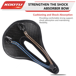 Carbon Fiber Saddle for Road Bikes - T90 Lightweight 7x9mm