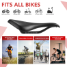 Carbon Fiber Saddle for Road Bikes - T90 Lightweight 7x9mm
