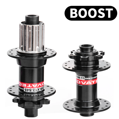 Piasta osi oporowej Novatec MTB: piasty Boost 32H Downhill