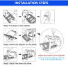 Akcesoria rowerowe: pedały do ​​rowerów górskich i szosowych, oświetlenie i wiele więcej