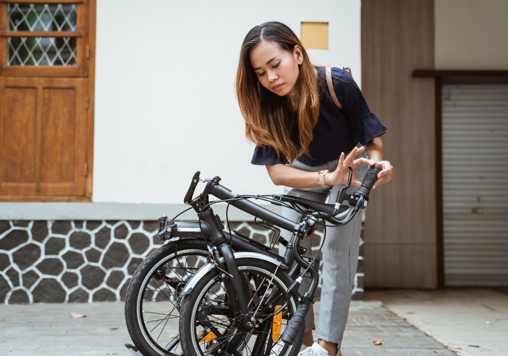 Was macht ein faltbares Pendlerfahrrad ideal für Fahrten in der Stadt?